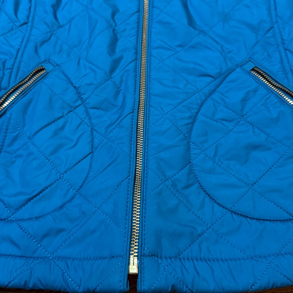Talbots Diamond Quilted Fleece Lined Vest - Picture 3 of 7